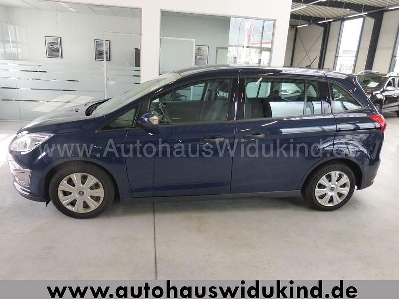 Gebraucht Ford Grand C-Max Ambiente 125 PS (91 kW) 2014 Blau Van / Kleinbus
