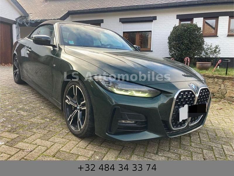 Grün Gebraucht 2022 BMW 430 Cabriolet M Sport Cabrio | 31.000 € - Bild 1/4