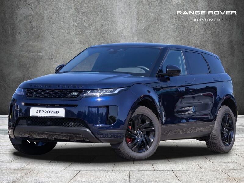 Portofino blue metallic Gebraucht 2022 Land Rover Range Rover evoque S SUV | 37.900 € (Guter Preis) - Bild 1/4