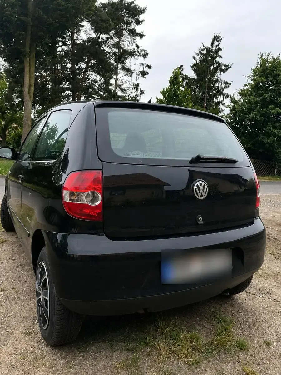 Gebraucht VW Fox 2008 Schwarz Kleinwagen
