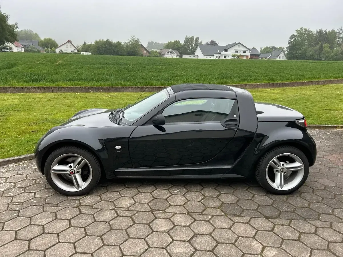 Używany Smart Roadster 81 KM (59 kW) 2004 Czarny Kabriolet