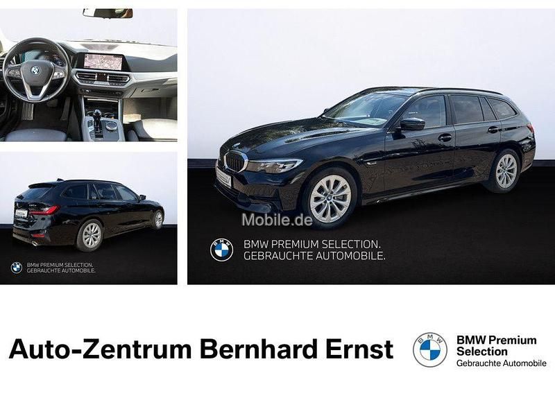 Schwarz Gebraucht 2021 BMW 320e Advantage Kombi | 27.800 € (Fairer Preis) - Bild 1/4