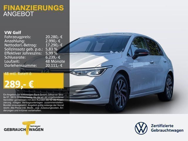 Weiß Gebraucht 2020 VW Golf VII Style Limousine | 19.780 € (Fairer Preis) - Bild 1/1