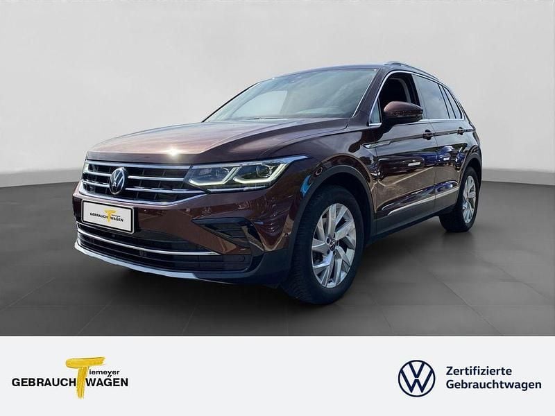 Braun Gebraucht 2022 VW Tiguan Elegance SUV | 28.790 € (Guter Preis) - Bild 1/4