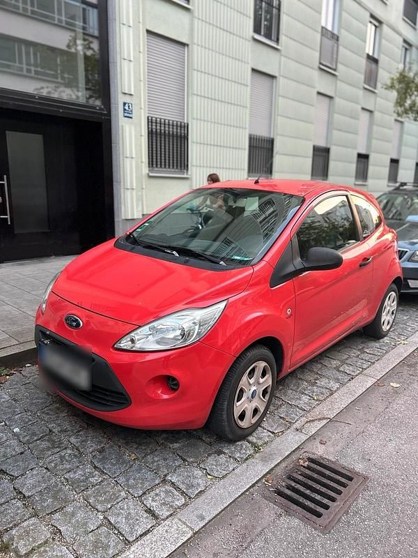 Rot Gebraucht 2009 Ford Ka Kleinwagen | 1.500 € - Bild 1/4