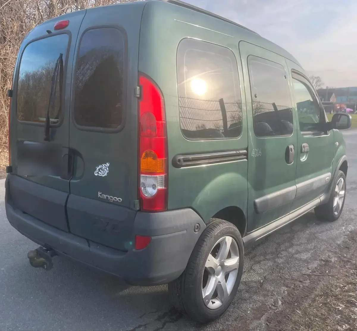 Używany Renault Kangoo 95 KM (69 kW) 2007 Zielony Minivan