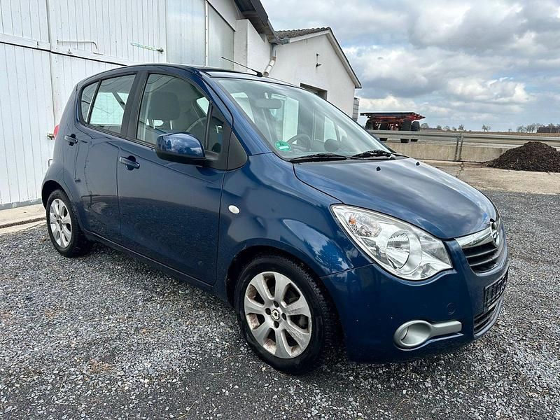 Gebraucht Opel Agila Edition 65 PS (47 kW) 2008 Blau Kleinwagen