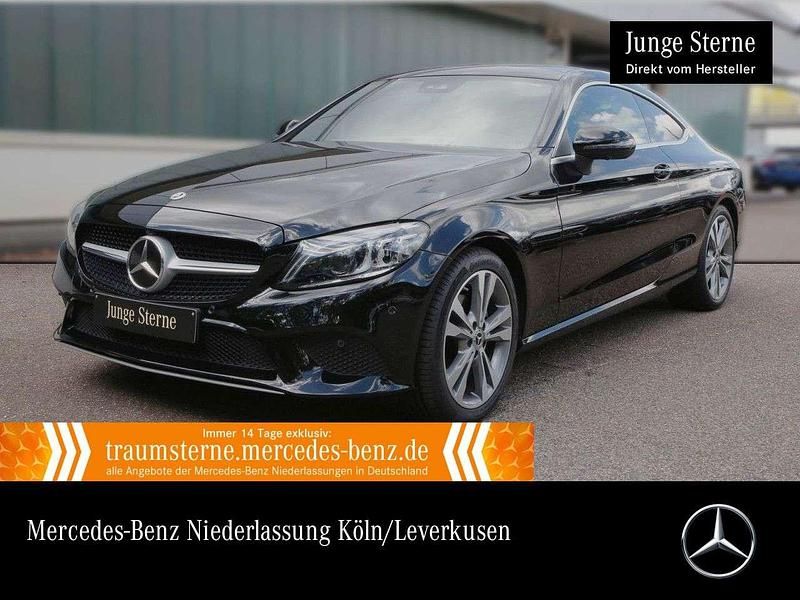Schwarz Gebraucht 2022 Mercedes C200 Coupé | 31.990 € (Superpreis) - Bild 1/3