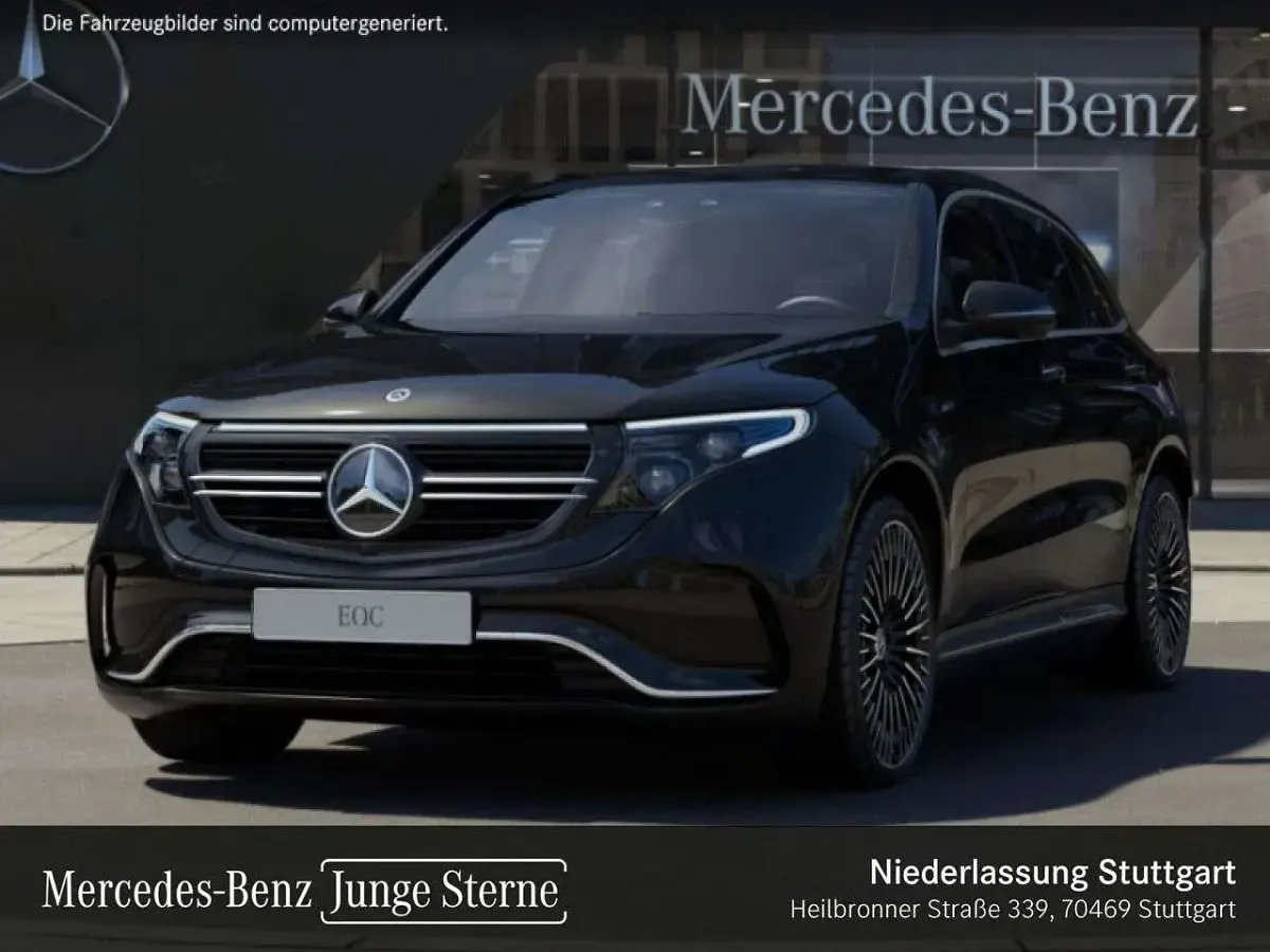 Gebraucht Mercedes EQC400 AMG 300 kW (408 PS) 2023 Schwarz SUV
