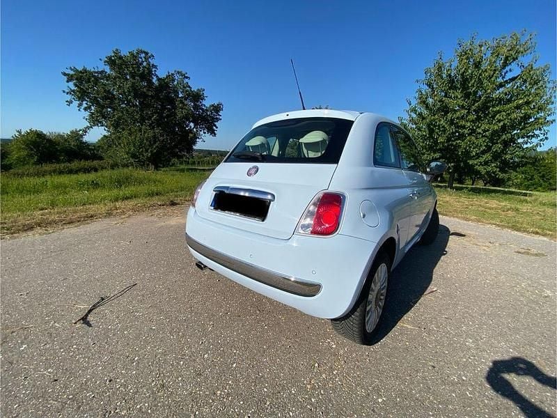 Gebraucht Fiat 500 Lounge 101 PS (74 kW) 2007 Blau Kleinwagen