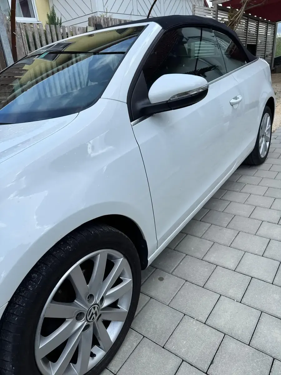 Gebraucht VW Golf Cabriolet 122 PS (89 kW) 2012 Weiß Cabrio