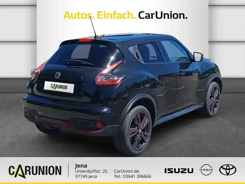 Gebraucht Nissan Juke N-Connecta 116 PS (85 kW) 2017 Black / red (m) SUV