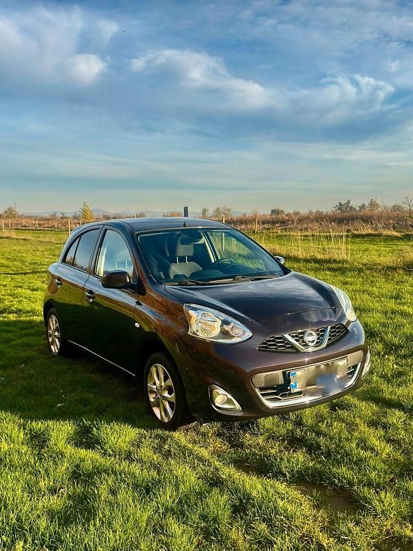 Violet Gebraucht 2013 Nissan Micra Kleinwagen | 4.299 € (Fairer Preis) - Bild 1/4