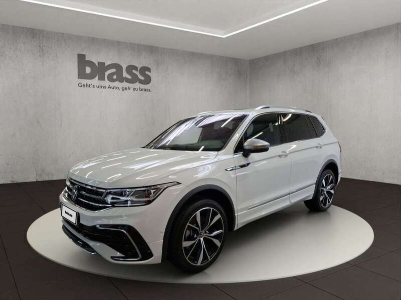 Weiß Gebraucht 2025 VW Tiguan Allspace R-line SUV | 53.900 € (Teuer) - Bild 1/4