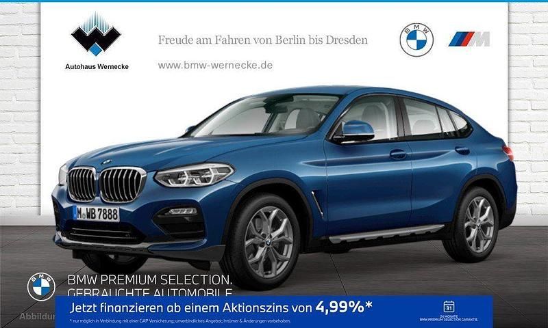 Phytonicblau Gebraucht 2018 BMW X4 xLine SUV | 32.504 € (Guter Preis) - Bild 1/4