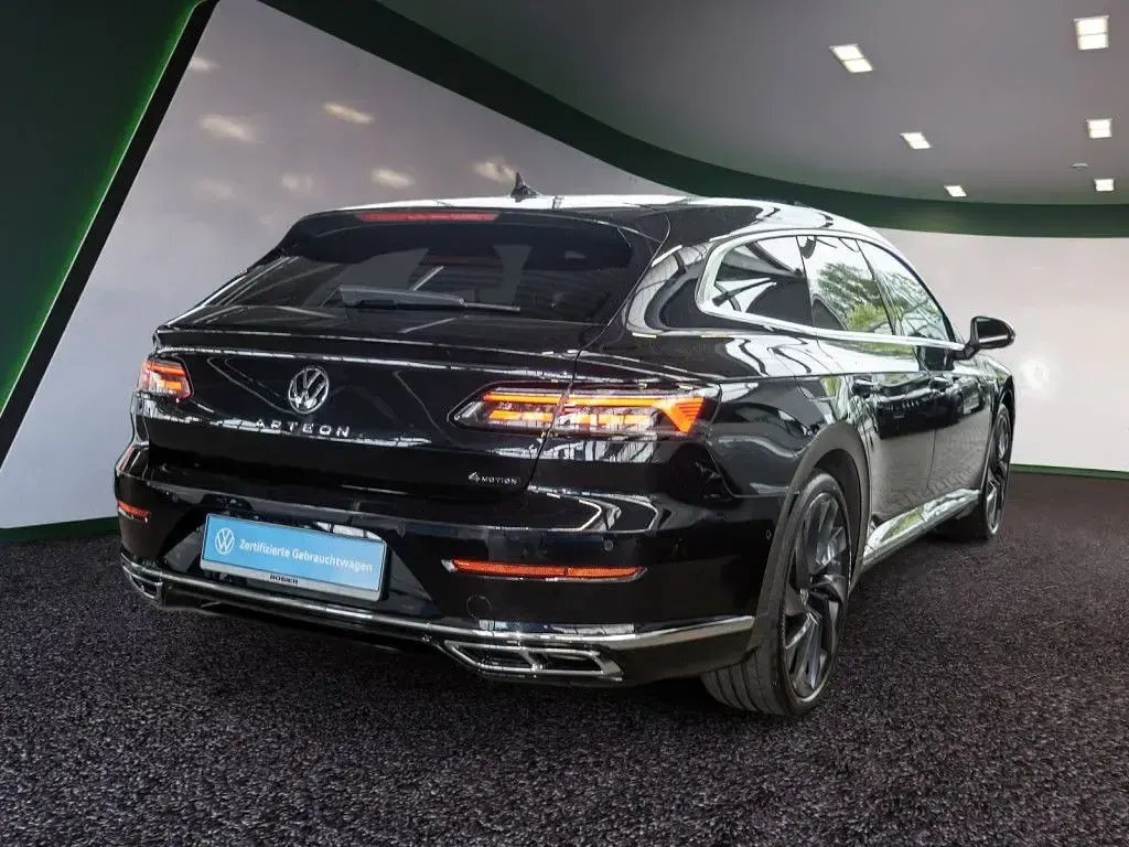 Gebraucht VW Arteon R-line 200 PS (147 kW) 2021 Schwarz / deep black Kombi