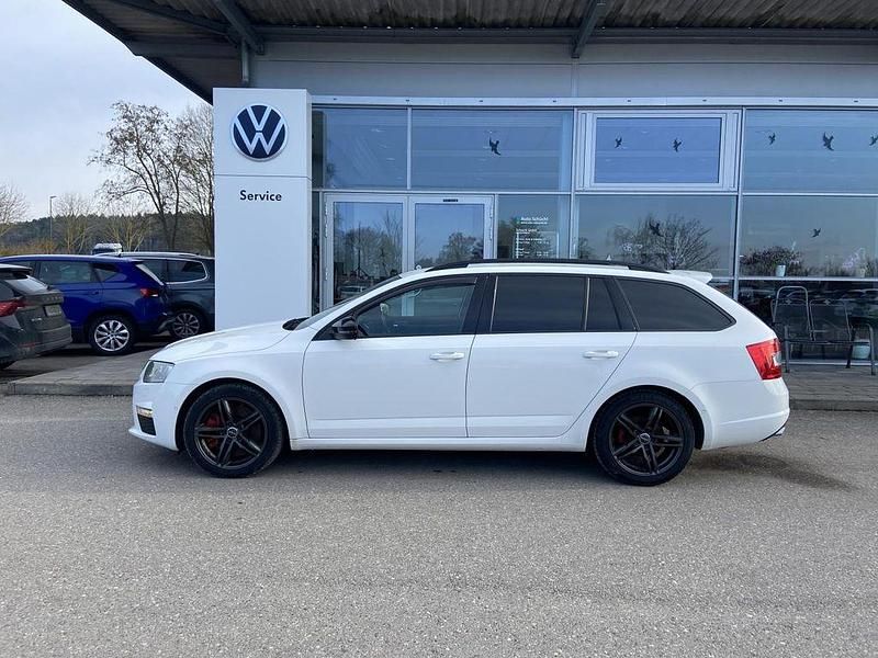Gebraucht Skoda Octavia RS 184 PS (135 kW) 2015 Weiß Kombi