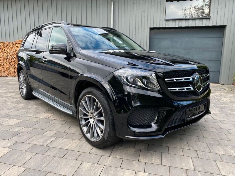 Schwarz Gebraucht 2019 Mercedes GLS350 AMG line SUV | 57.990 € (Fairer Preis) - Bild 1/4
