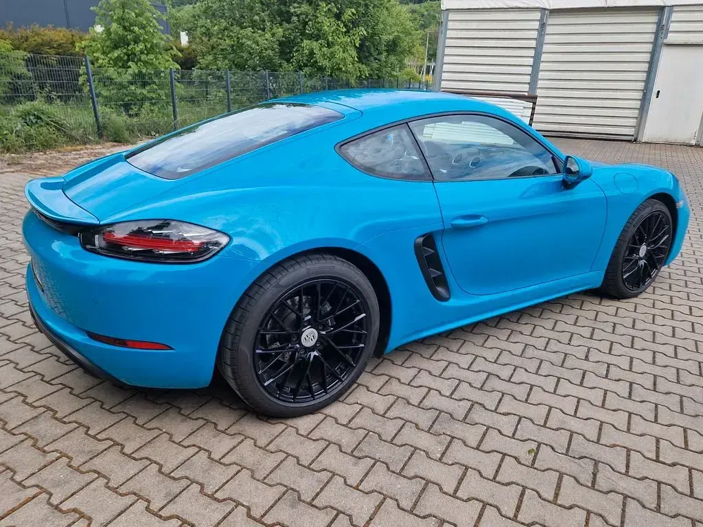 Gebraucht Porsche 718 Cayman 299 PS (219 kW) 2018 Blau Coupé