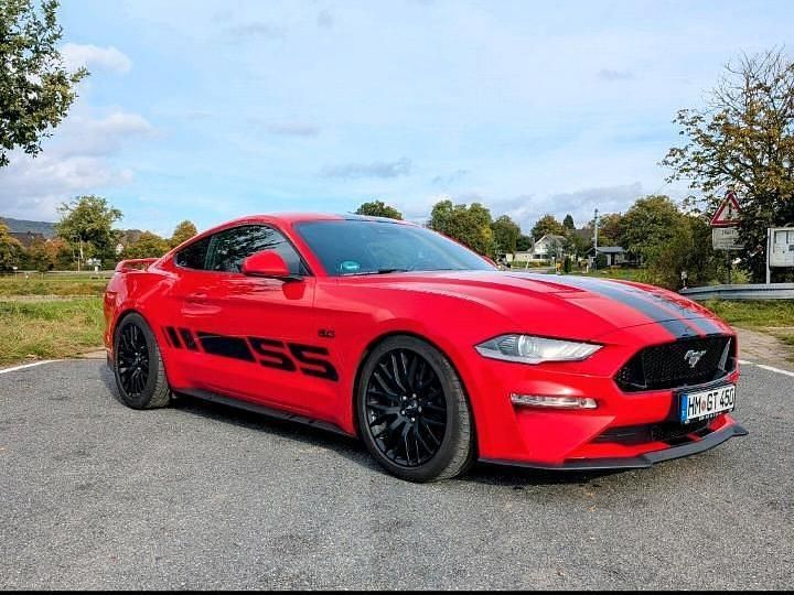 Rot Gebraucht 2020 Ford Mustang GT Coupé | 39.500 € (Fairer Preis) - Bild 1/3