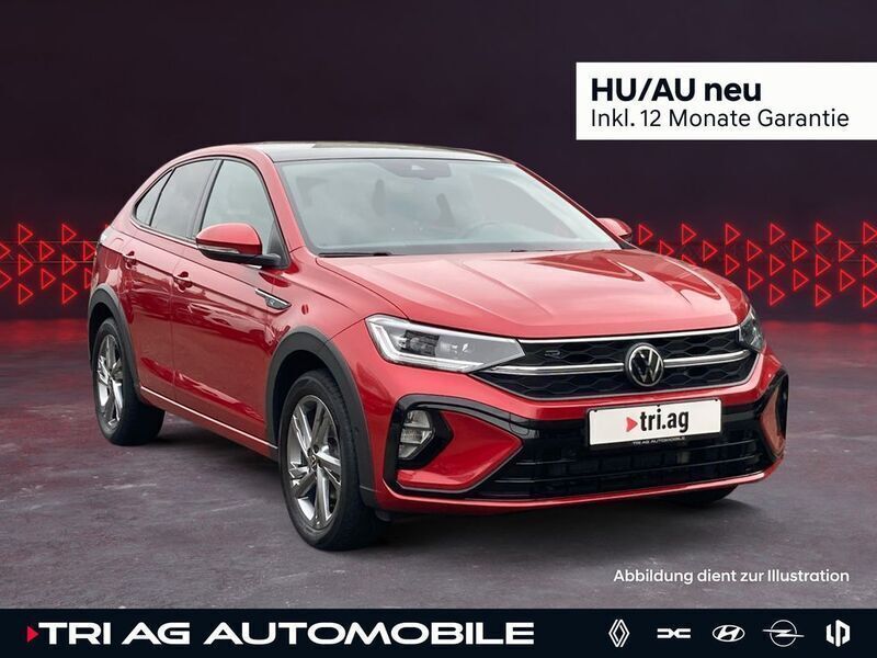 Kings red metallic Gebraucht 2022 VW Taigo R-line SUV | 24.222 € (Fairer Preis) - Bild 1/4