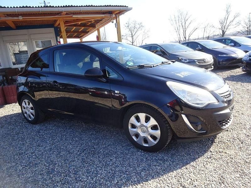 Gebraucht Opel Corsa Satellite 101 PS (74 kW) 2012 Schwarz Kleinwagen