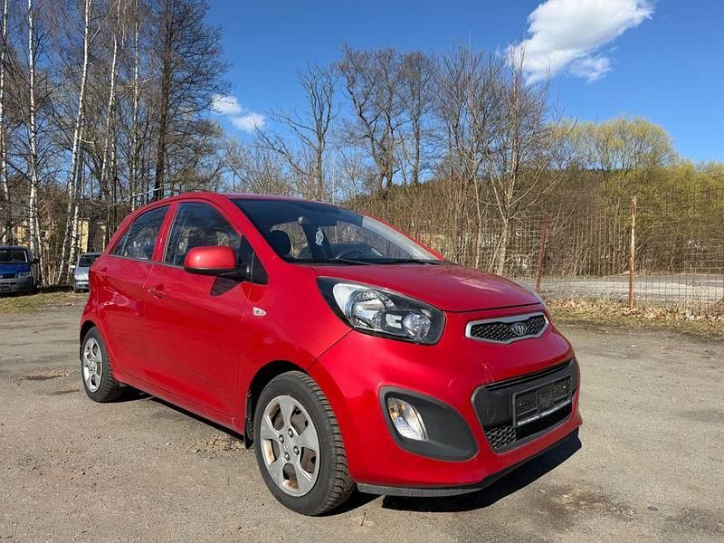 Gebraucht Kia Picanto Attract 69 PS (50 kW) 2011 Rot Kleinwagen