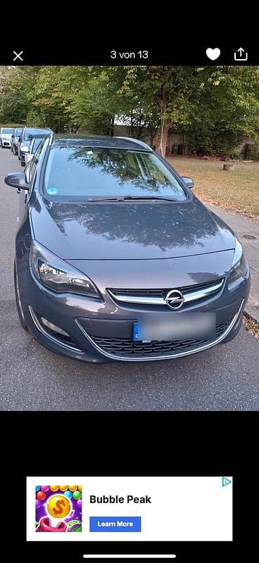 Gebraucht Opel Astra 131 PS (96 kW) 2014 Grau Kombi