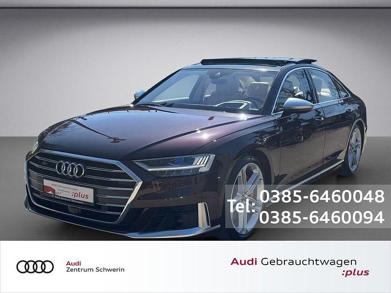 Red metallic Gebraucht 2020 Audi S8 Ambiente Limousine | 75.990 € (Etwas zu teuer) - Bild 1/4