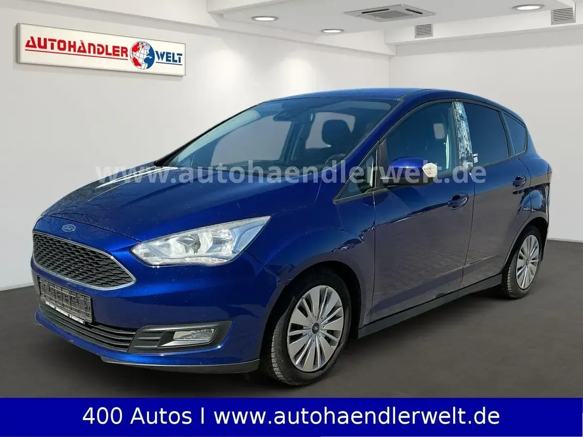 Usata Ford C-MAX Trend 101 CV (74 kW) 2017 Blu Monovolume