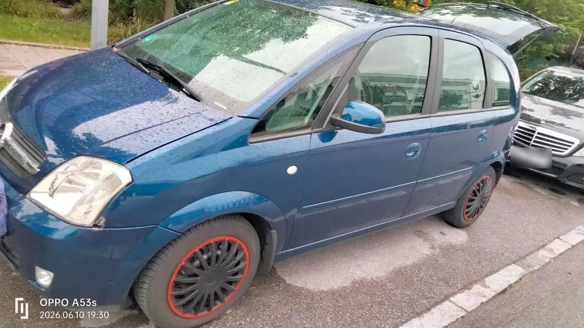Gebraucht Opel Meriva 125 PS (91 kW) 2004 Blau Van / Kleinbus