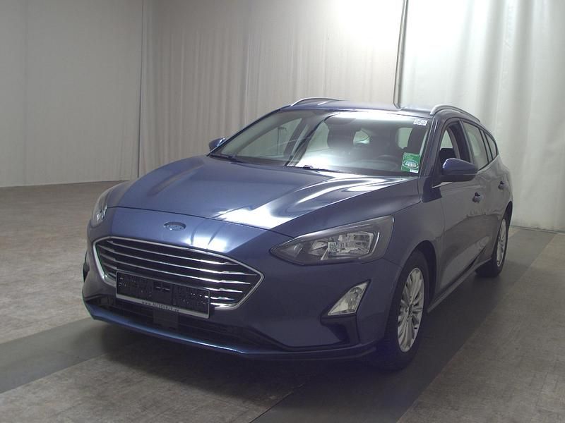 Gebraucht Ford Focus Titanium 125 PS (91 kW) 2021 Blau Kombi