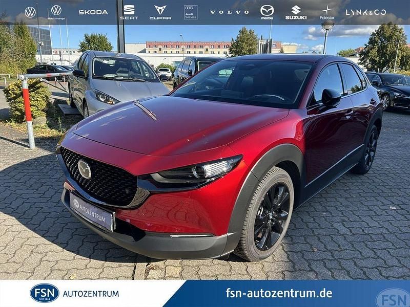 Soul red crystal m Gebraucht 2024 Mazda CX-30 Nagisa SUV | 28.577 € - Bild 1/4