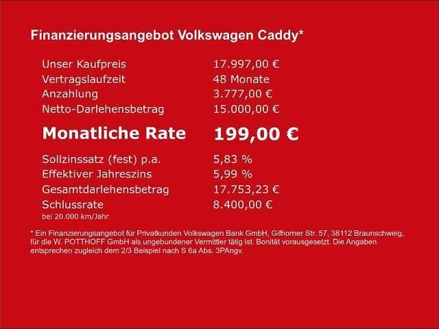 Andere Gebraucht 2021 VW Caddy Van / Kleinbus | 17.997 € (Guter Preis) - Bild 1/1