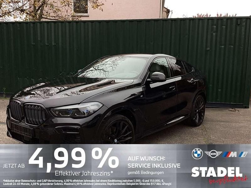 Black sapphire metallic Gebraucht 2022 BMW X6 M Sport SUV | 64.887 € (Superpreis) - Bild 1/4