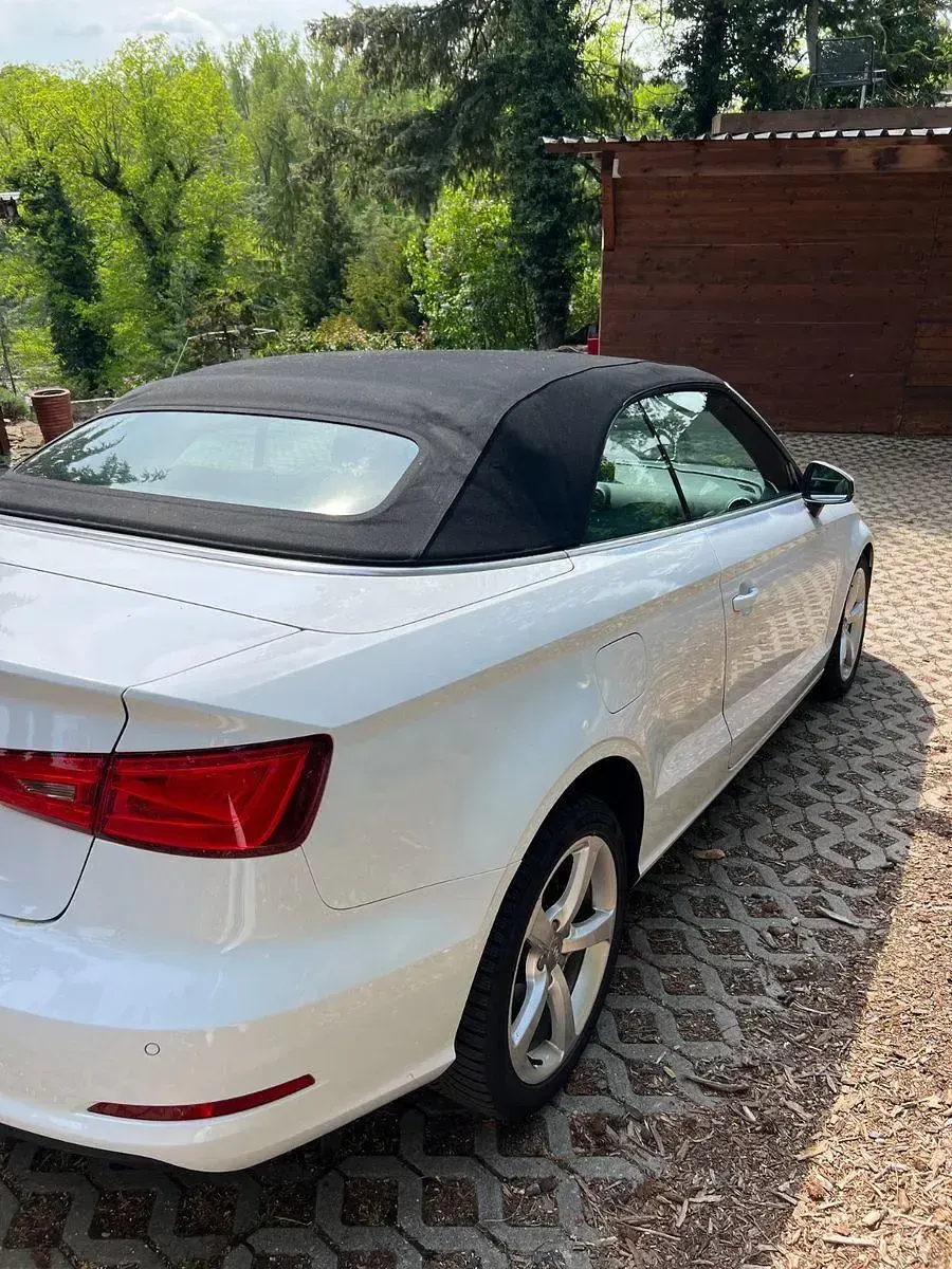 Gebraucht Audi A3 Cabriolet Ambition 150 PS (110 kW) 2014 Weiß Cabrio