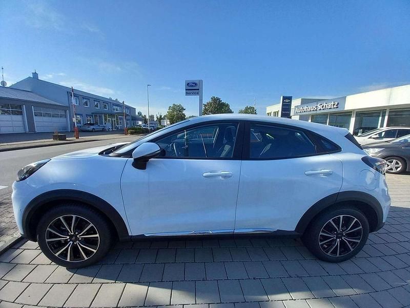 Gebraucht Ford Puma Titanium 125 PS (91 kW) 2024 Frozen white SUV