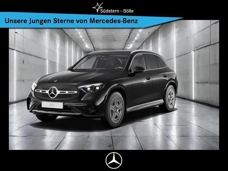 Metalliclack obsidianschwarz (metallic) Gebraucht 2024 Mercedes GLC300e AMG SUV | 54.996 € (Superpreis) - Bild 1/4