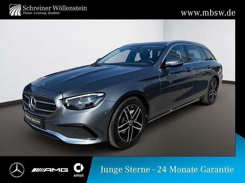 Grau selenitgrau Gebraucht 2022 Mercedes E200 Avantgarde Kombi | 36.890 € (Guter Preis) - Bild 1/4