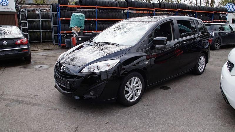 Gebraucht Mazda 5 Center-Line 150 PS (110 kW) 2011 Schwarz Van / Kleinbus