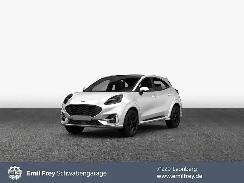 Frostweiß Gebraucht 2021 Ford Puma Gen-E ST-Line SUV | 18.450 € (Guter Preis) - Bild 1/4