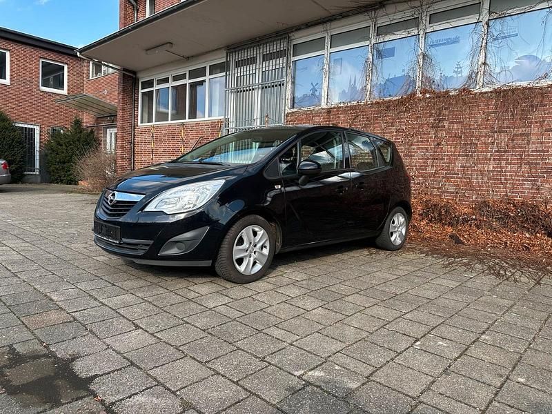 Gebraucht Opel Meriva 120 PS (88 kW) 2010 Schwarz Van / Kleinbus