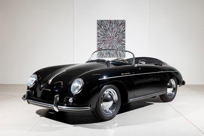 Usata Porsche 356 1958 Nero Cabrio