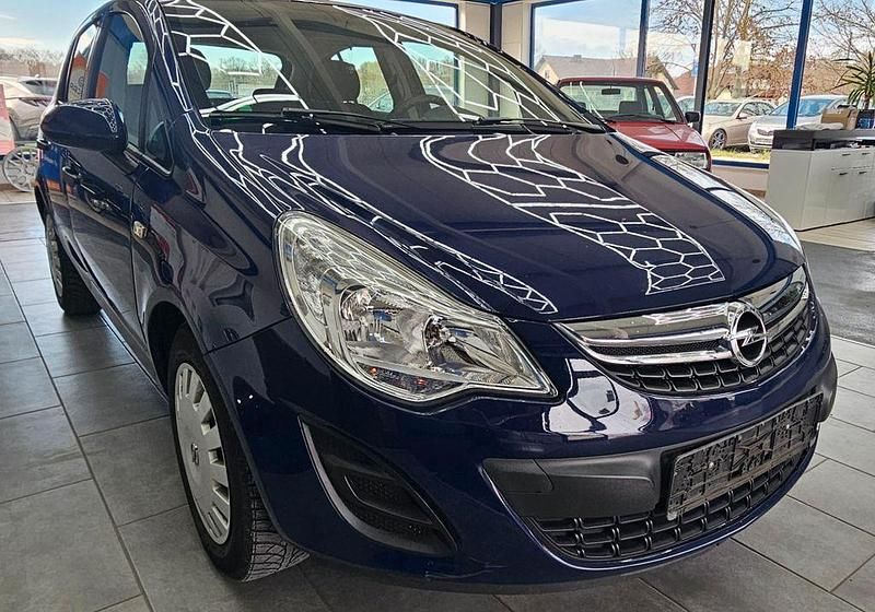 Gebraucht Opel Corsa Selection 69 PS (50 kW) 2012 Blau Kleinwagen