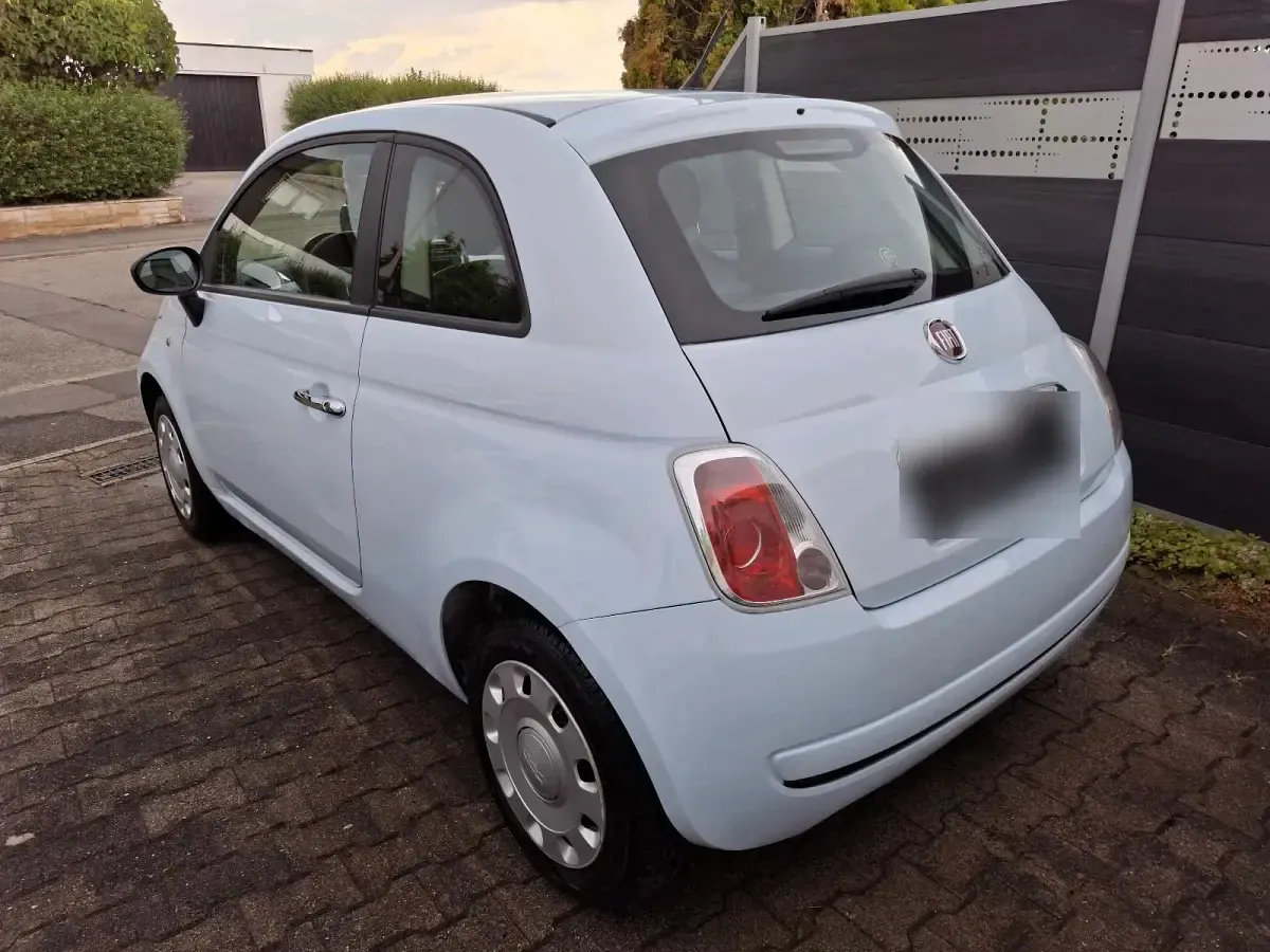 Gebraucht Fiat 500 Pop 70 PS (51 kW) 2008 Blau Kleinwagen