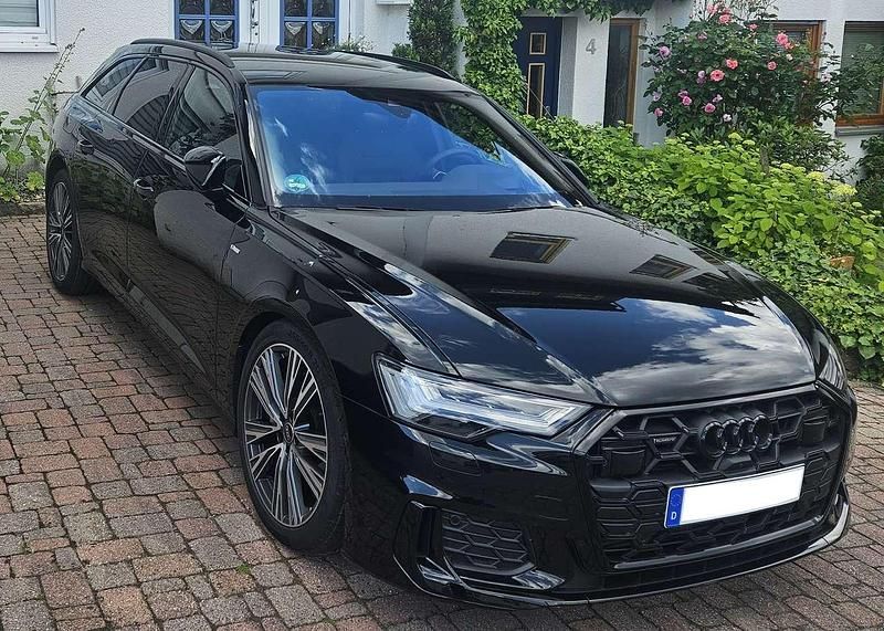 Schwarz Gebraucht 2023 Audi A6 S-Line Kombi | 51.400 € (Teuer) - Bild 1/4