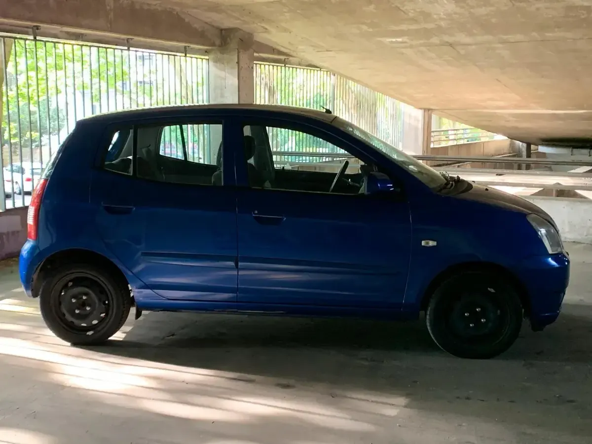 Gebraucht Kia Picanto LX 65 PS (47 kW) 2006 Blau Kleinwagen