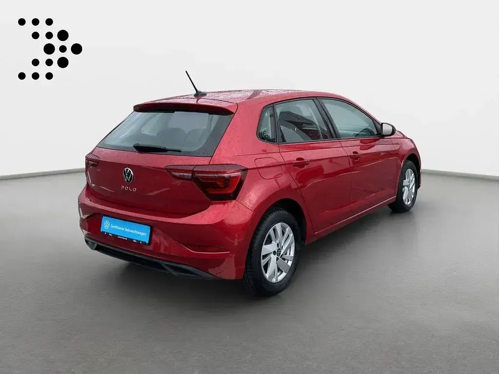 Gebraucht VW Polo Style 95 PS (69 kW) 2022 Kings red metallic Kleinwagen