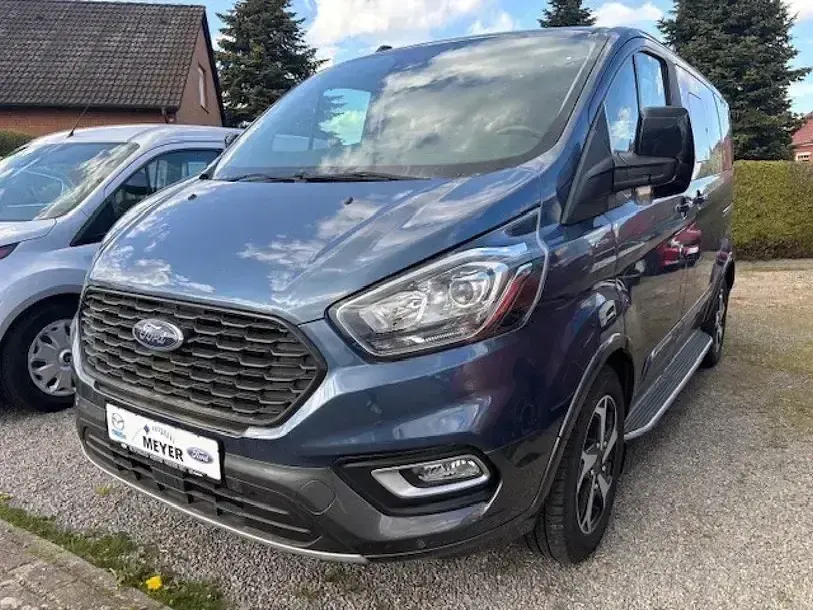 Usata Ford Transit Custom Active 150 CV (110 kW) 2023 Blu Monovolume