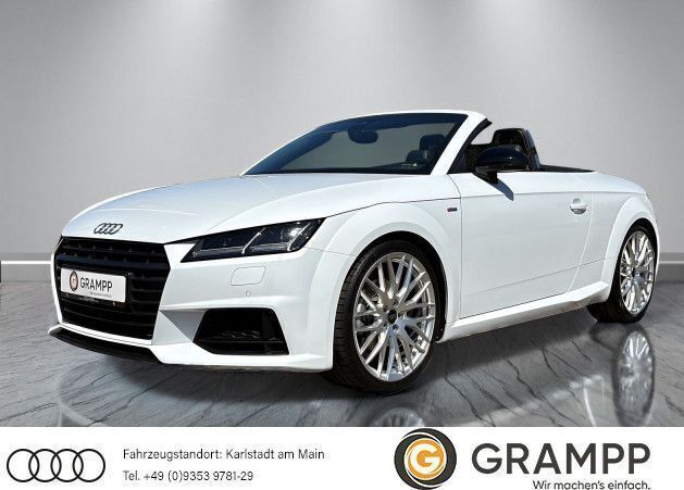 Gletscherweiss metallic Gebraucht 2017 Audi TT Roadster Design Cabrio | 31.680 € (Teuer) - Bild 1/4